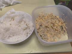 キャベツたまご炒め