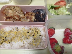 ガーリックチキン弁当