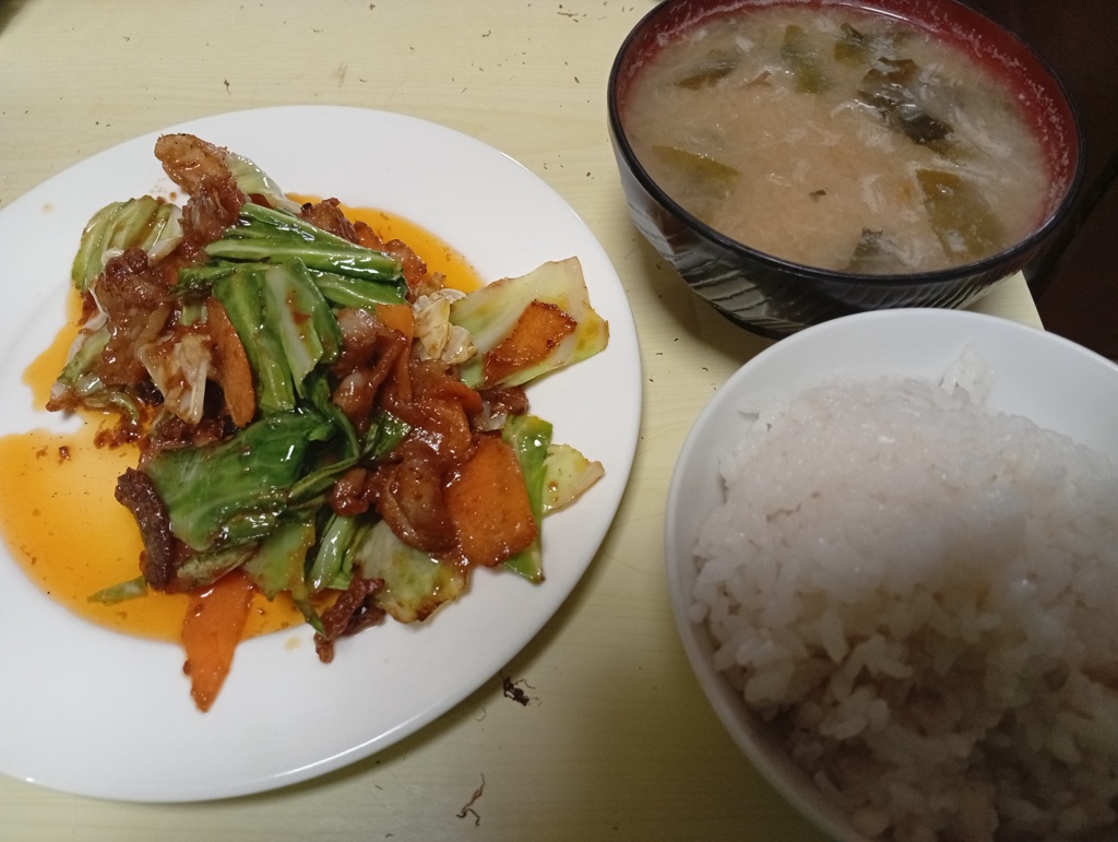 ホイコーロー定食
