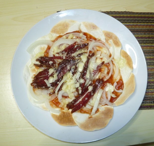 餃子の皮　ピザ　20190327