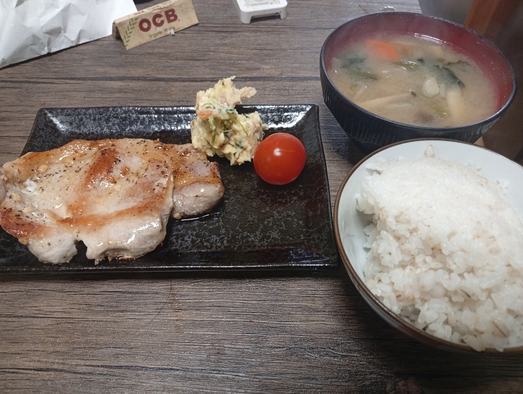 トンテキ定食