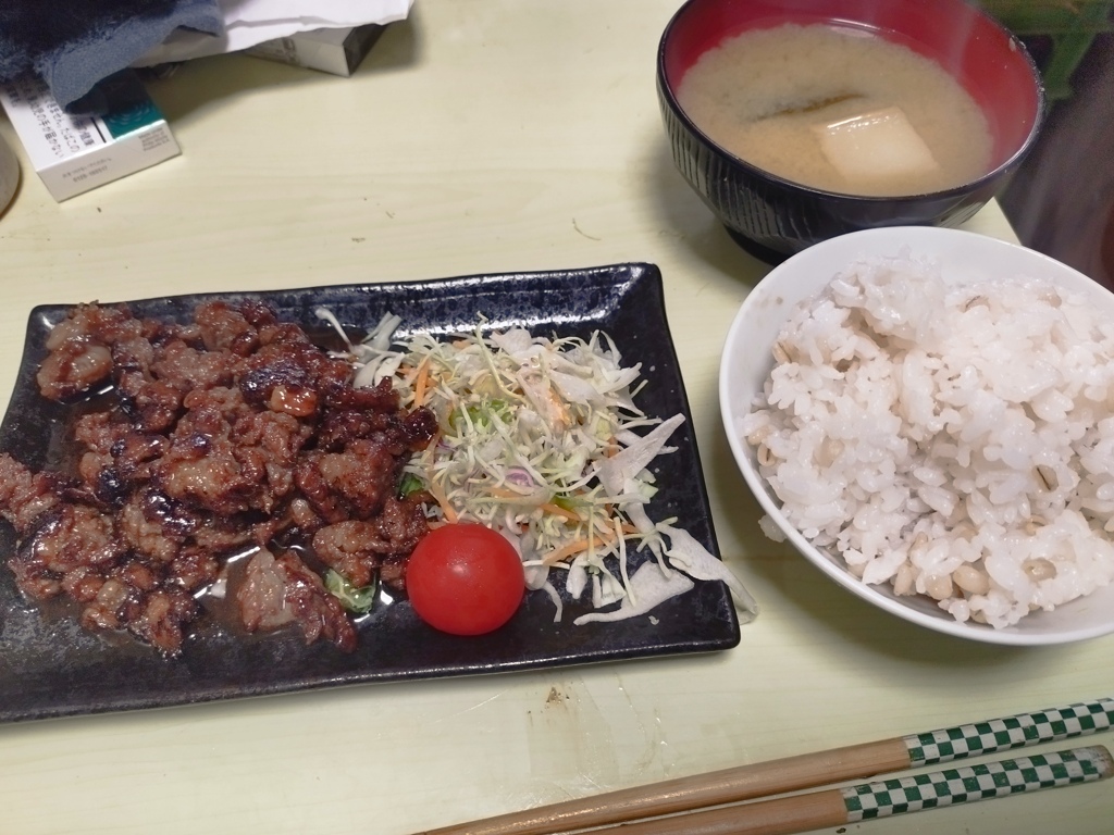 豚味噌定食