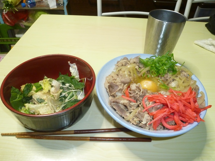 牛丼　20201221