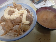 豚みそ丼