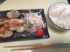 チーズチキン定食