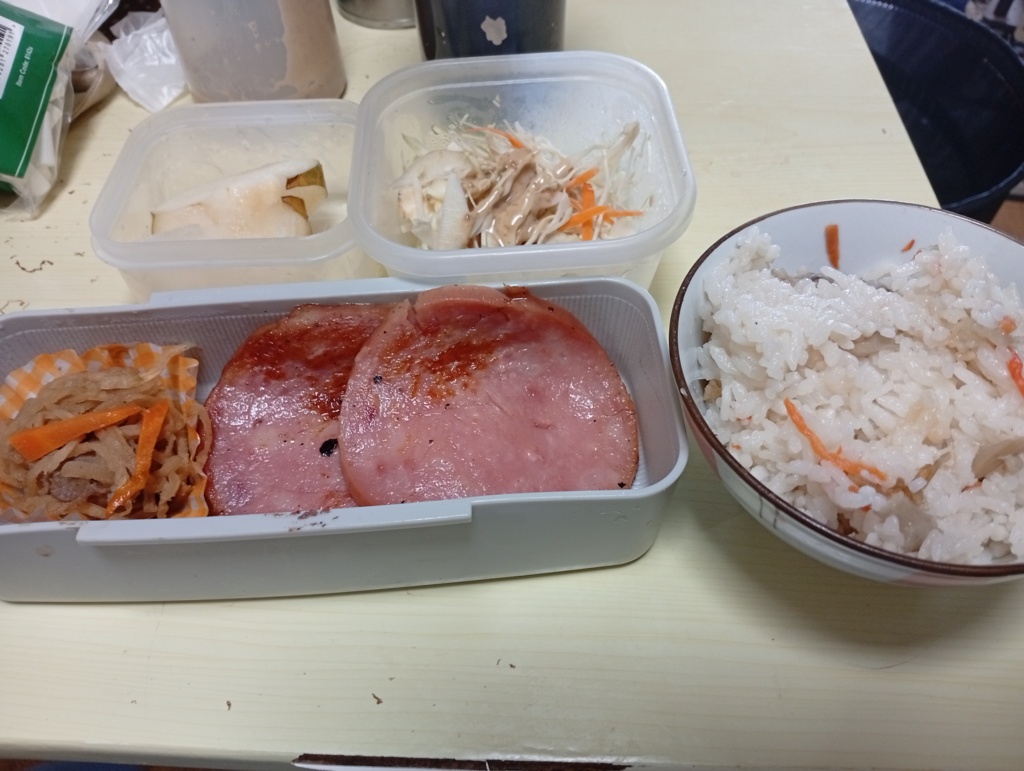 ハムステーキ弁当