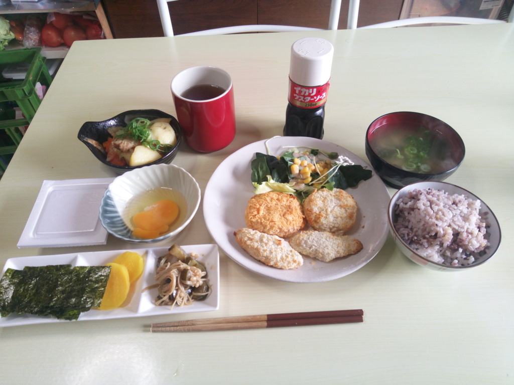ミックスカツ定食