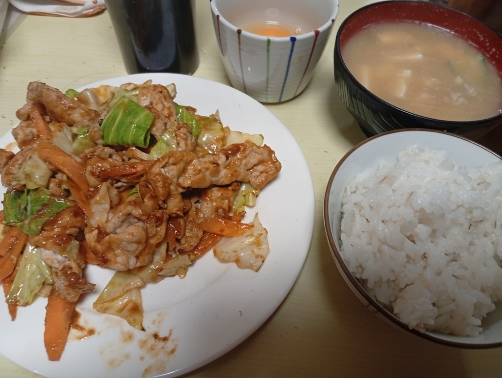 ホイコーロー定食
