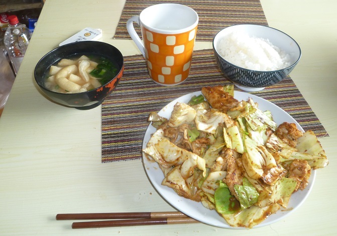 回鍋肉　20200419