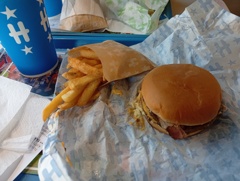 ヘスバーガーのセット