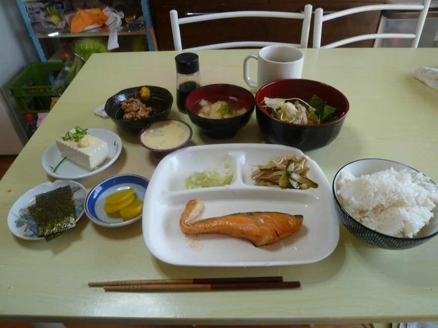 鮭定食　20201221