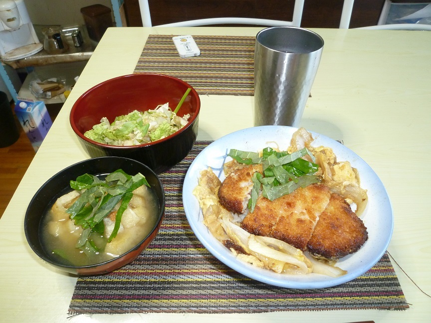カツ丼　20200812