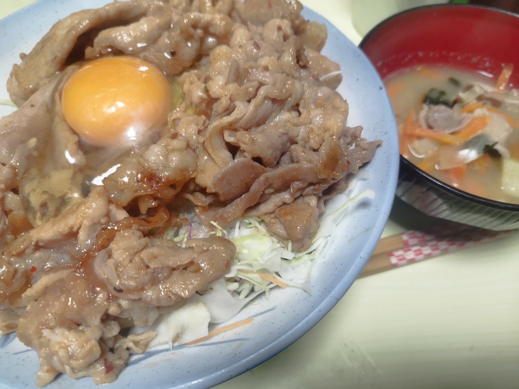 豚みそ丼