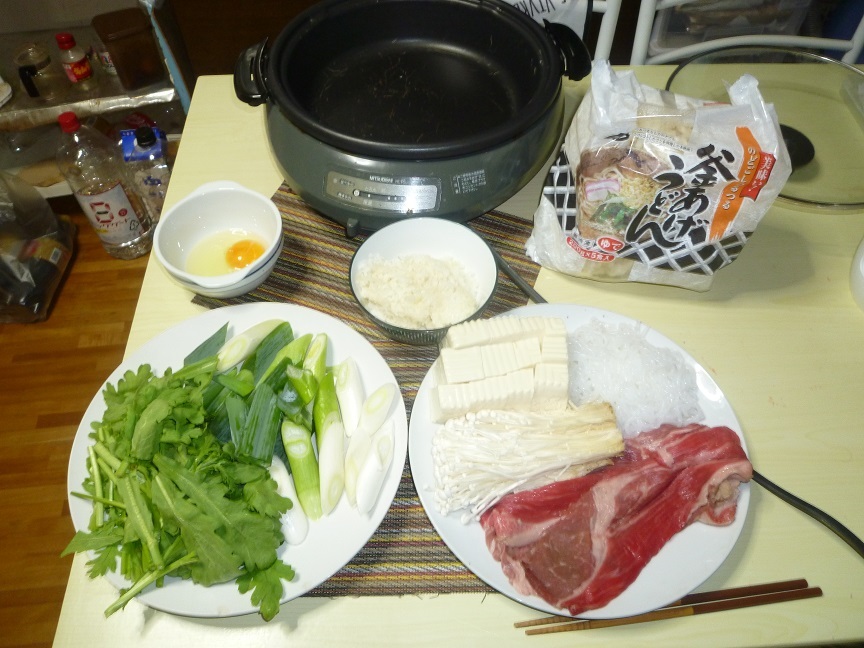 すき焼き　20200508