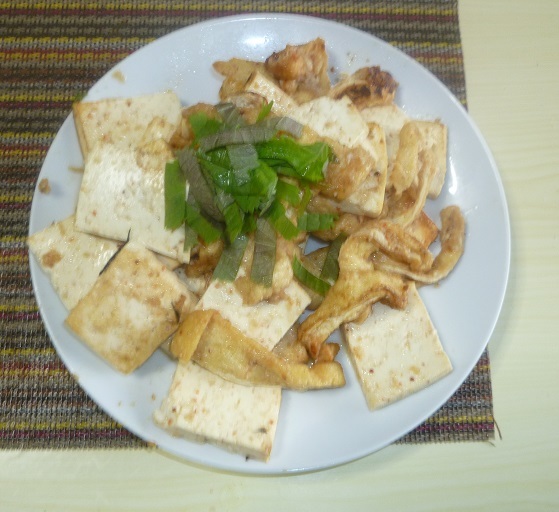 豆腐と油揚げのエスニック風おつまみ 201905831