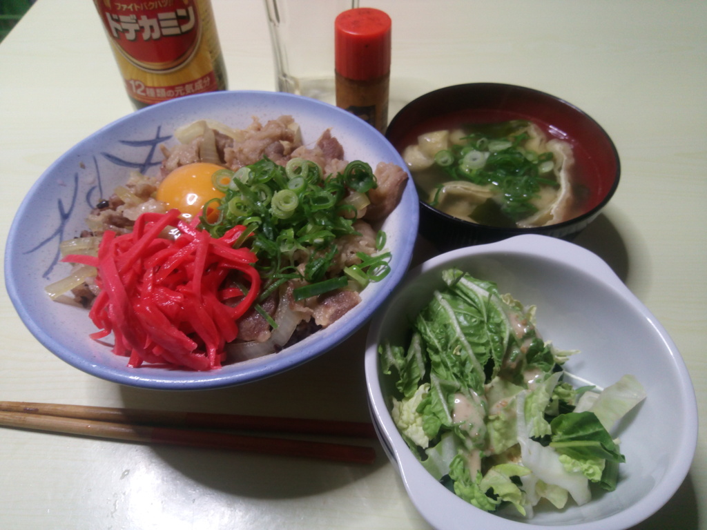 牛丼　20210224