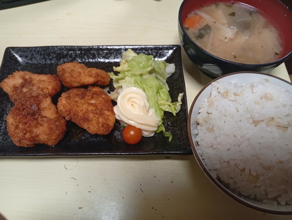 チキンカツ定食