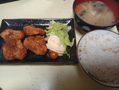 チキンカツ定食