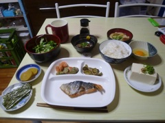 朝定食　20201128