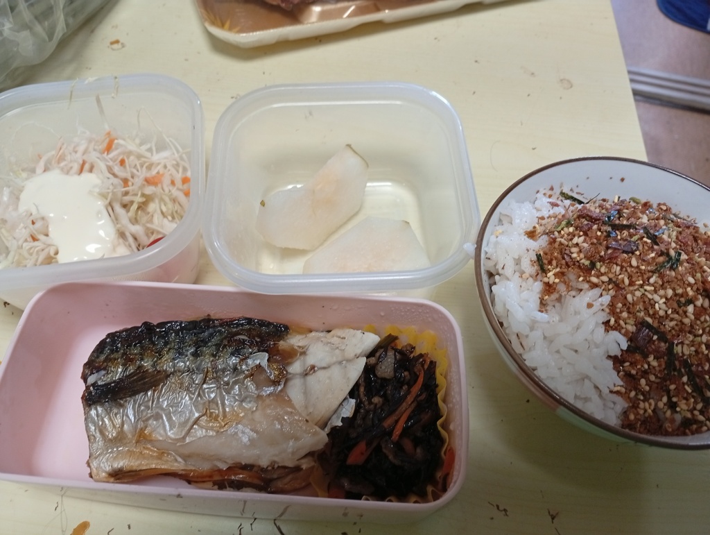 サバ弁当