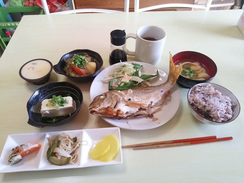 鯛の塩焼き　20210128