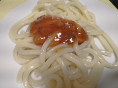 揚げなすうどん