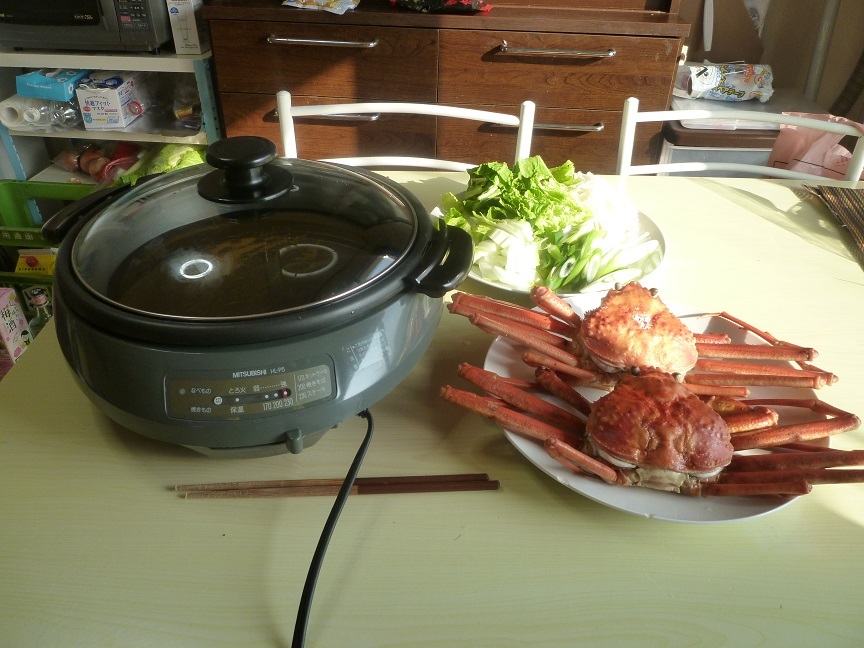 松葉ガニ鍋　20201212