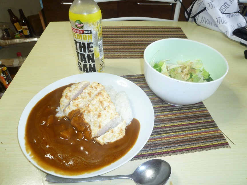 カツカレー　20200707