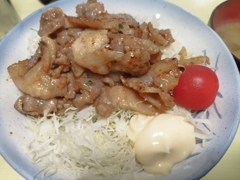 豚みそ丼