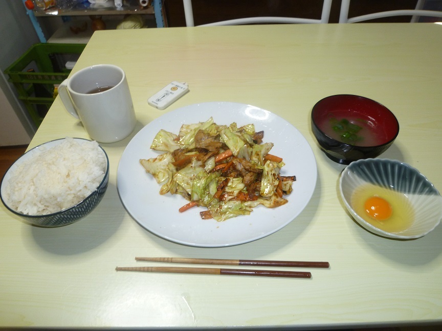 回鍋肉　20210104