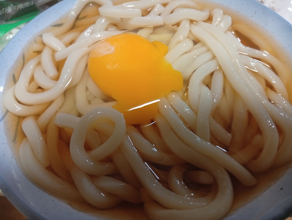ひえひえのかけうどん