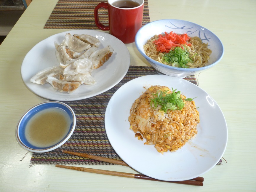 ラーメン　餃子　20201030