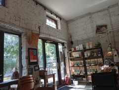 ヘルシンキ市内のカフェ