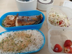 塩サバ弁当