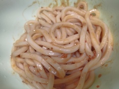 汁なし坦々うどん