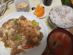 ホイコーロー定食