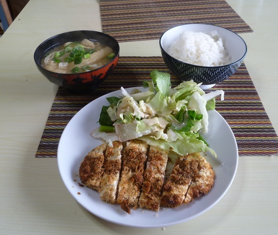 とんかつ定食　20200225