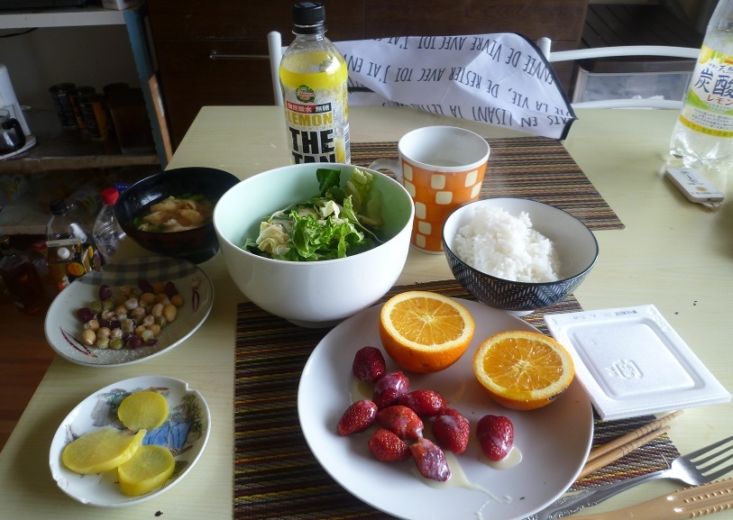 朝食　20200407
