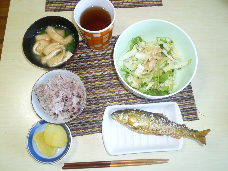 あゆ塩焼き　20200616
