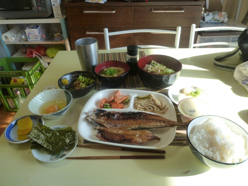 アジの開き定食　20201211