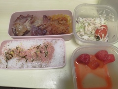 バジルポーク弁当
