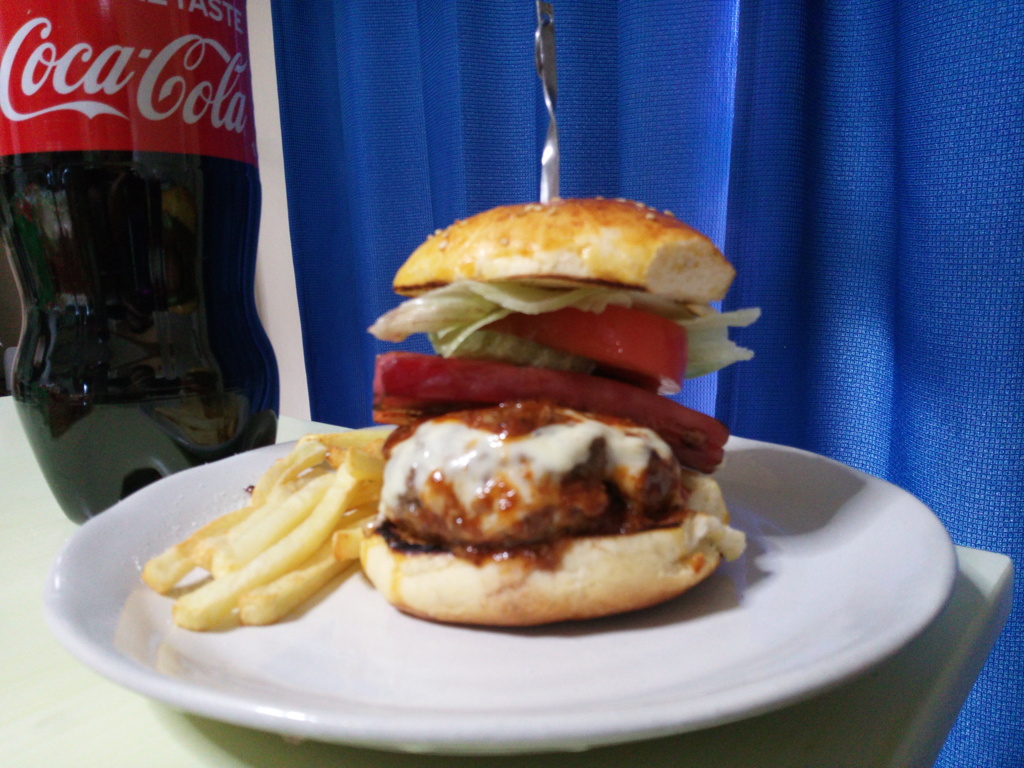 自家製ハンバーガー　20210301