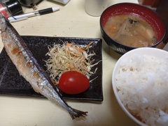 さんま定食