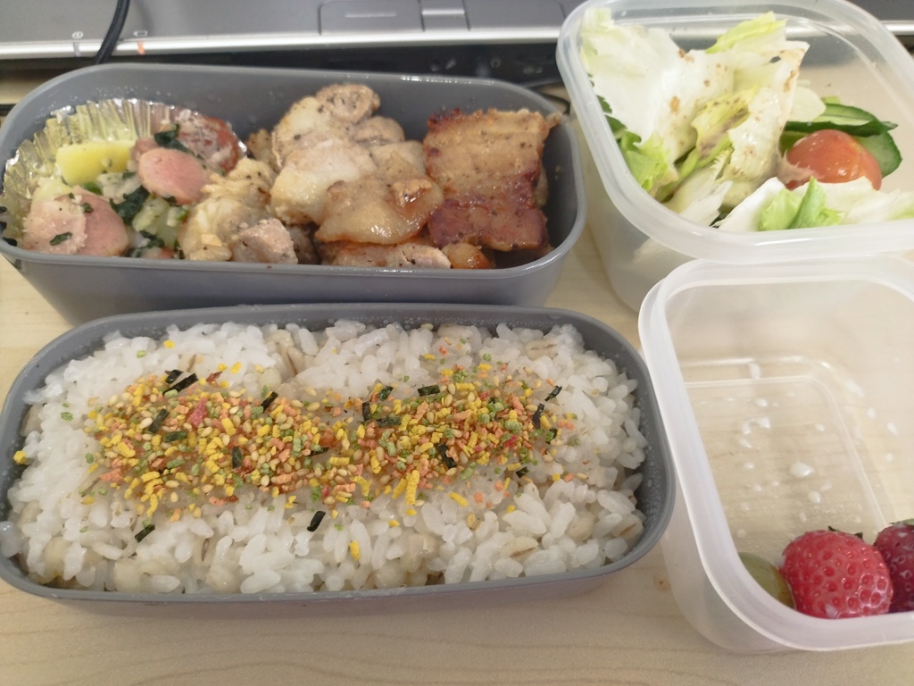 ガーリックポーク弁当