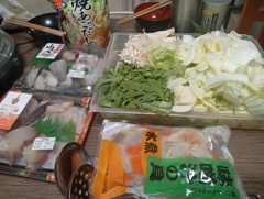 ジョブと柔道の先生とフグ鍋とアンコウ鍋