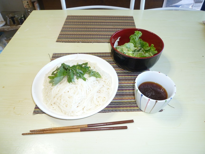 そうめん　20200816