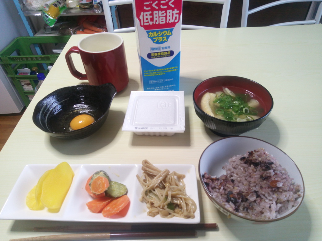 納豆定食　20210224