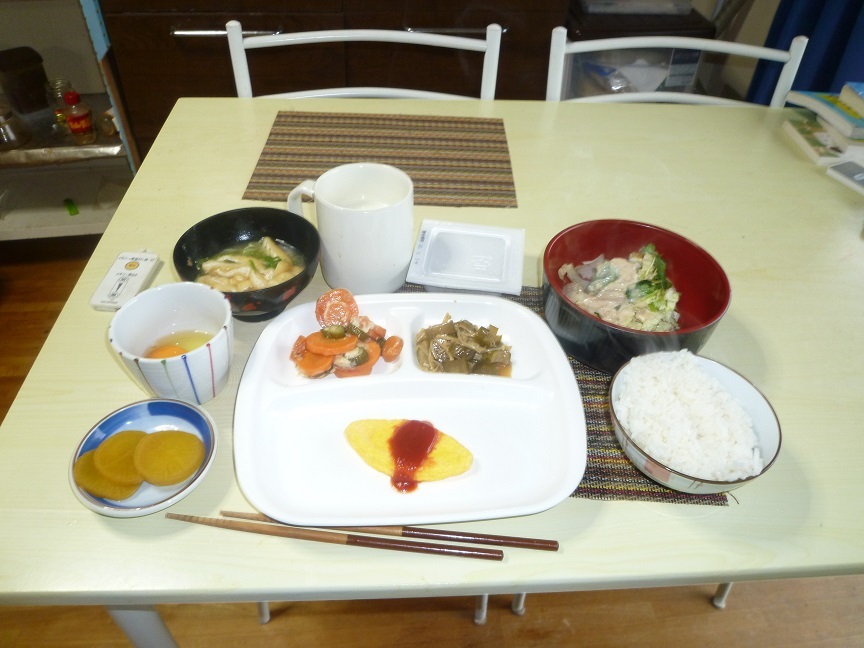 納豆定食　20201009