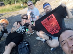 公園でピクニック