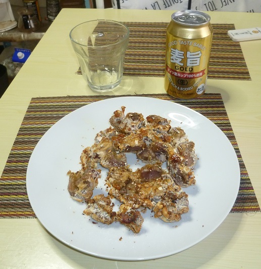 砂肝のから揚げ　20200305